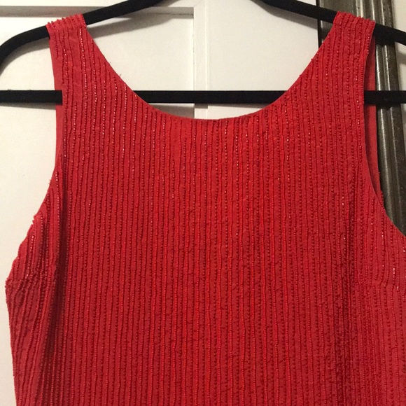 Free People Red Sequin Mini Dress New With Tags! - Picture 6 of 8